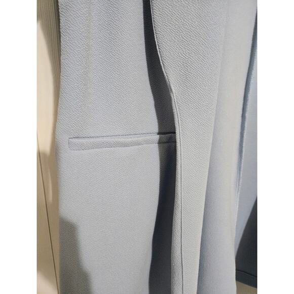Shein large women's light blue open front blazer - Picture 3 of 8